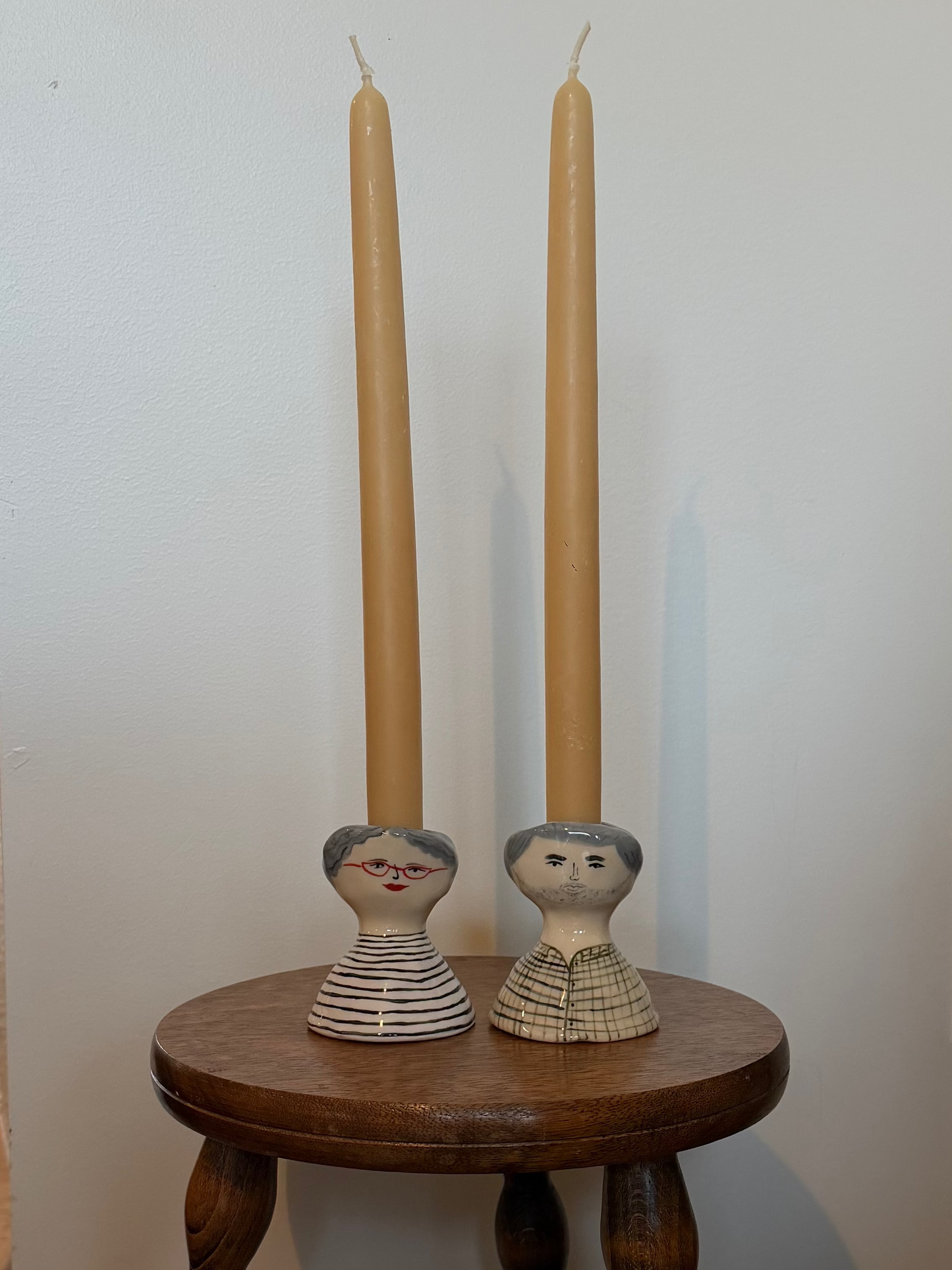 Custom Ceramic Candlestick Holders