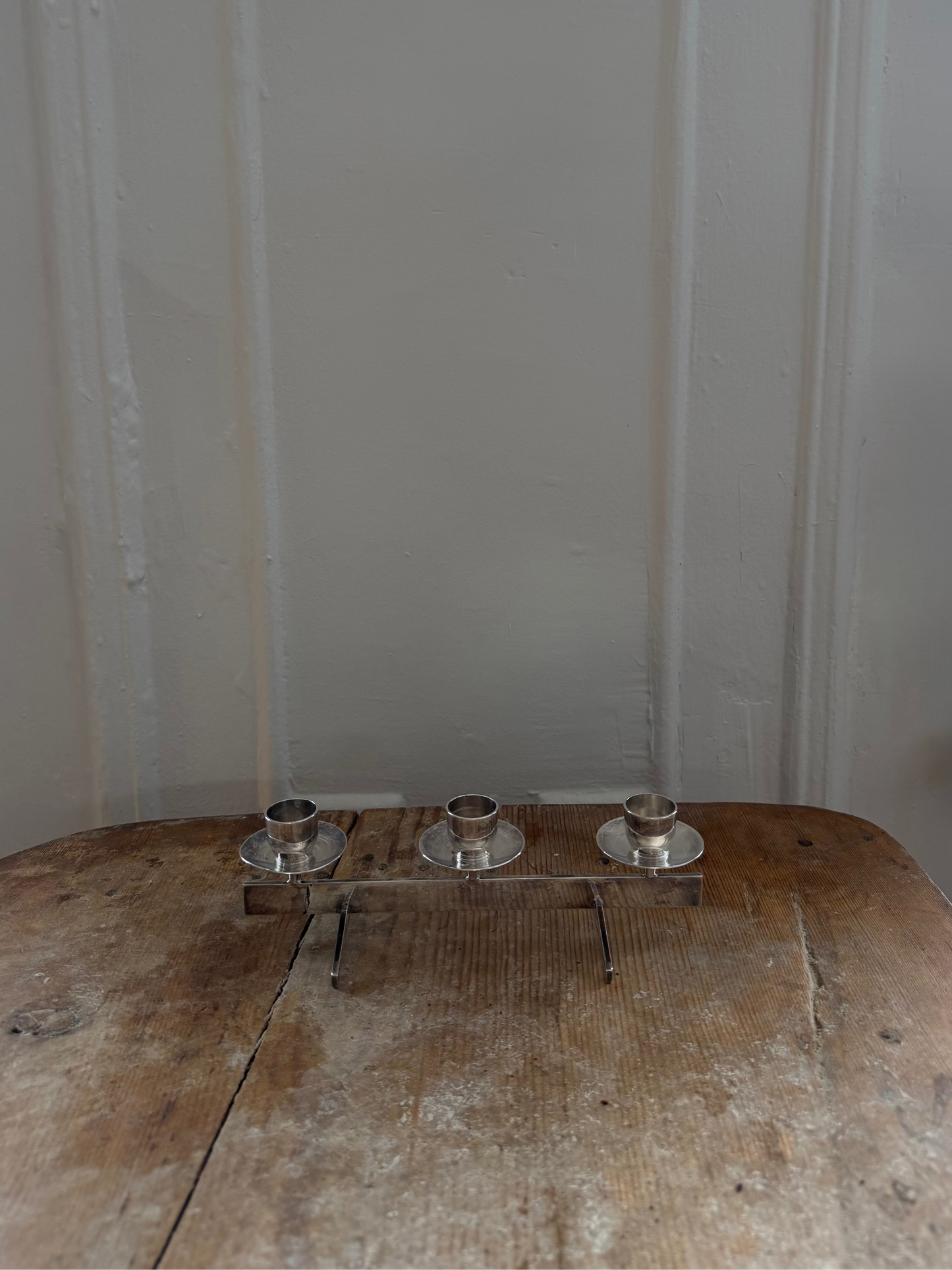 Vintage Silver Berg Denmark Candelabra