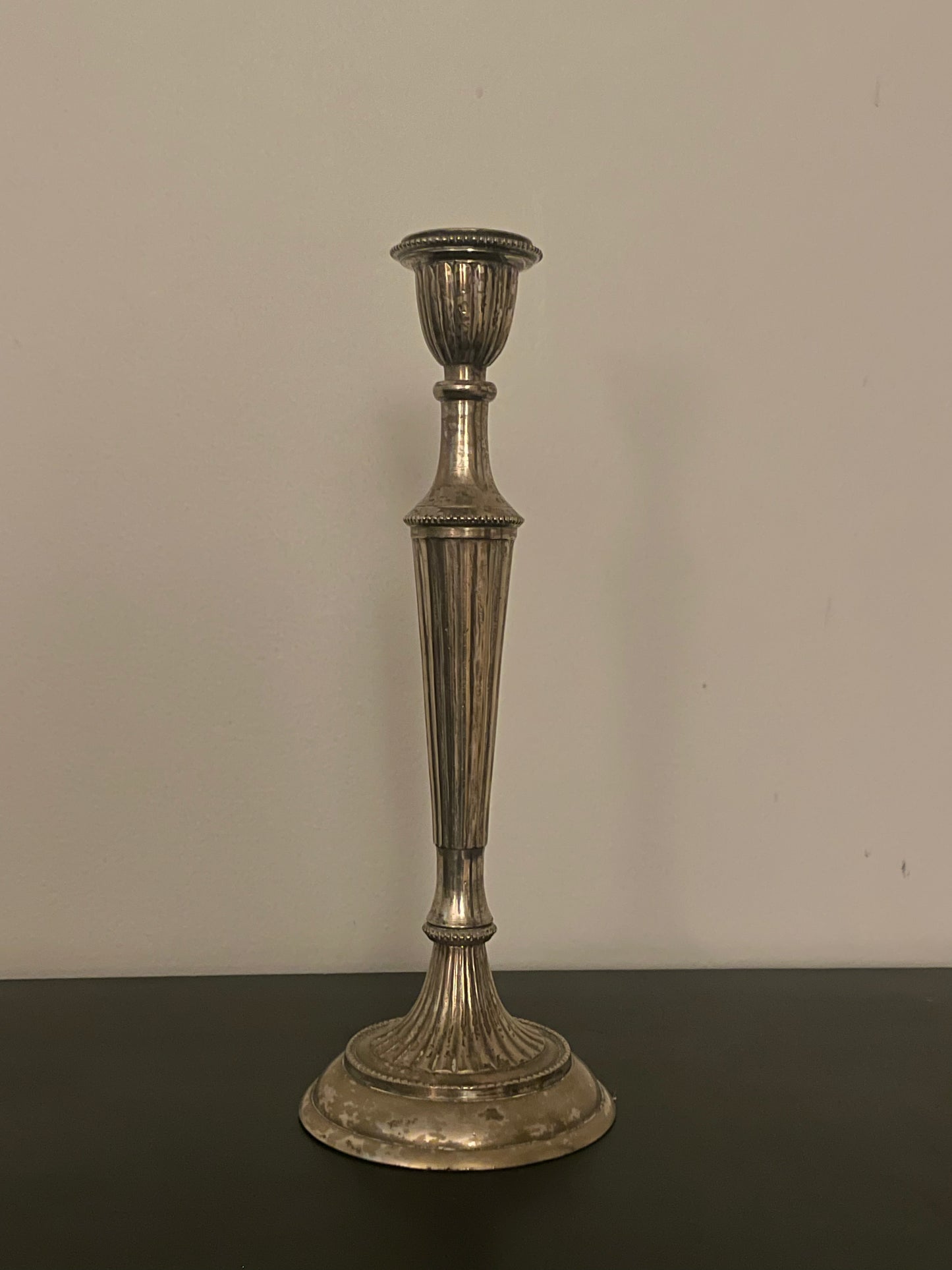 Vintage Silver Candlestick Holder