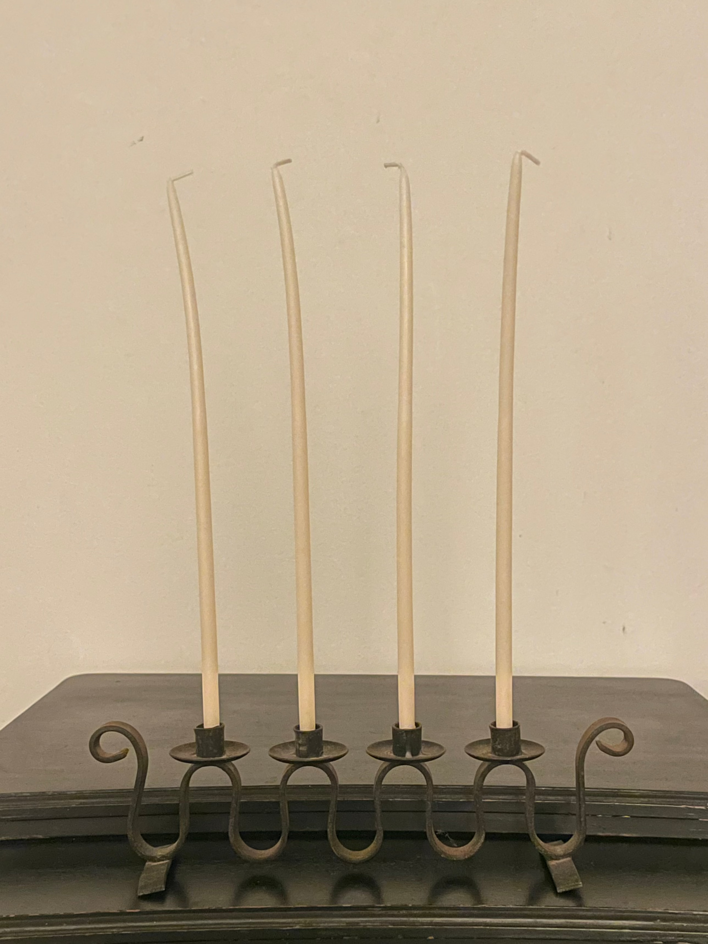 Vintage Wrought Iron Candelabra