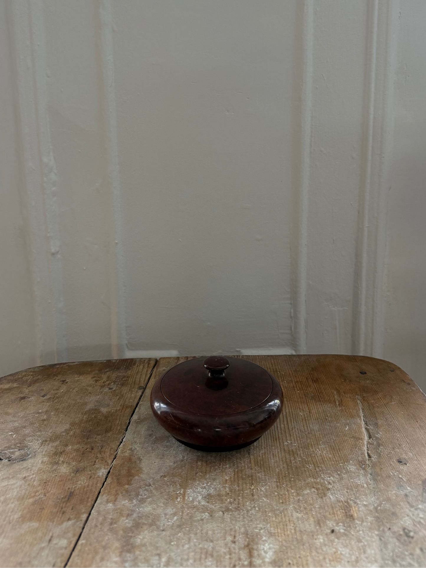 Vintage Burl Wood Box