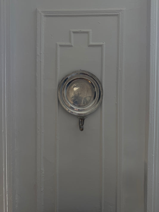 Vintage Platter Wall Sconces